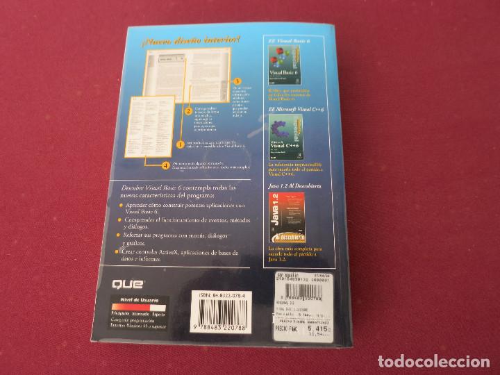 Libros de segunda mano: PC Descubre Visual Basic 6 - Bob Reselman; Richard Peasley; Wayne Prunchniak INCLUYE CD - Foto 3