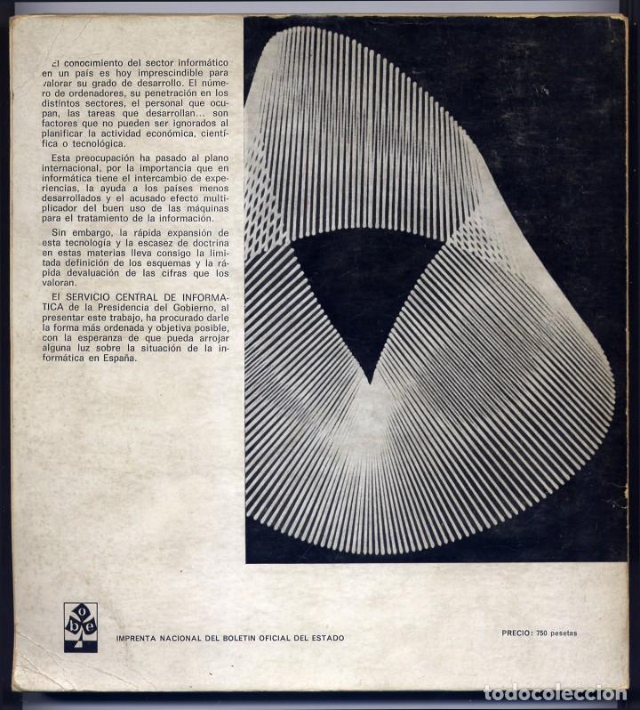 Libros de segunda mano: MEIL&Aacute;N, Jos&eacute; Luis (Ed.). La Inform&aacute;tica en Espa&ntilde;a. 1973. - Foto 2