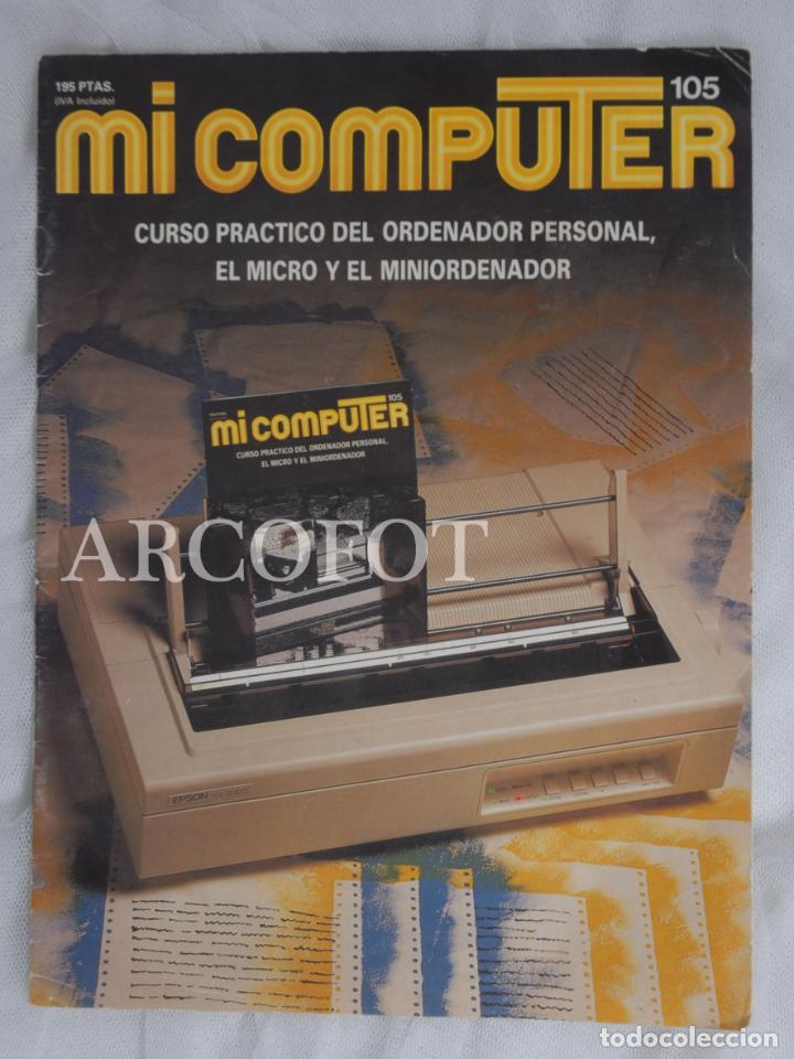 Libros de segunda mano: mi computer - fasc&iacute;culo n&ordm; 105 - Enero 1986 - Foto 1