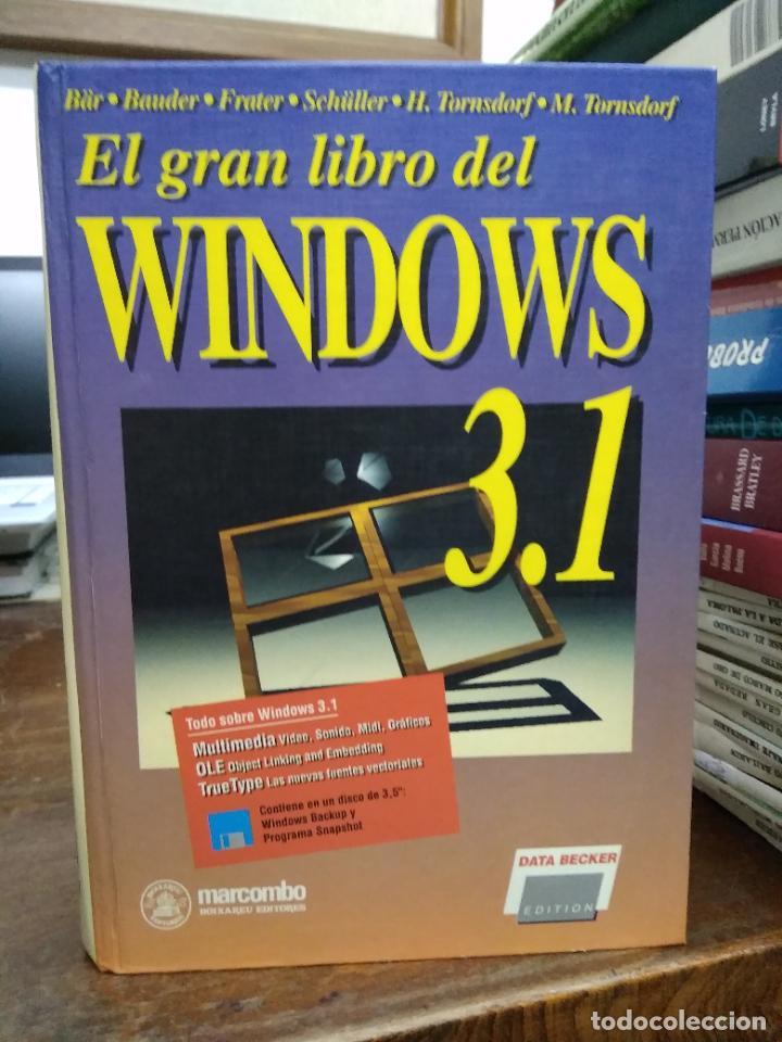 Libros de segunda mano: El gran libro del Windows 3. 1, varios autores. L.8136-914 - Foto 1 - 219426517