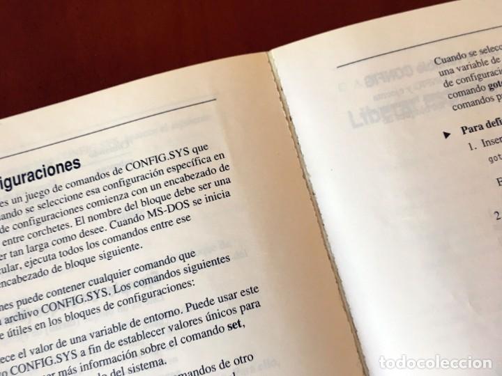 Libros de segunda mano: MANUAL DEL USUARIO MICROSOFT MS-DOS 6 (INCLUYE DOUBLESPACE) - 1993 ESPA&Ntilde;OL - Foto 6