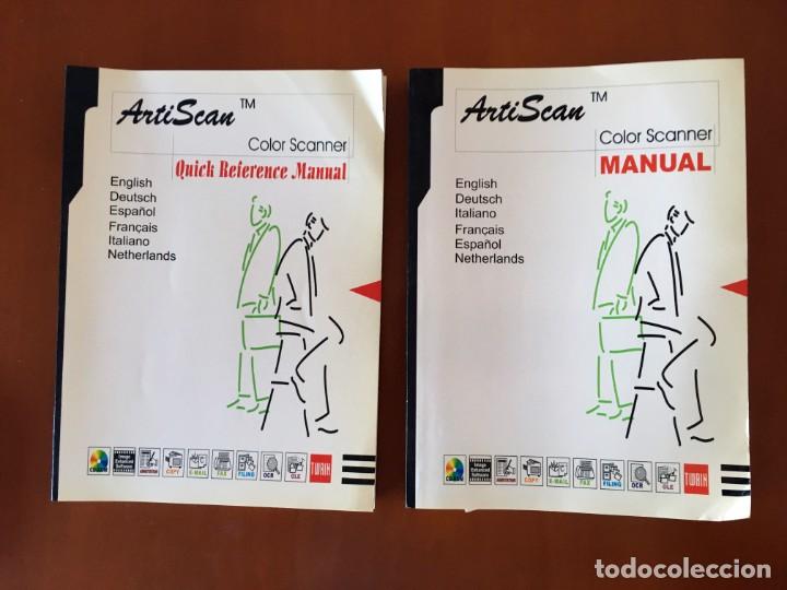 Libros de segunda mano: ARTISCAN COLOR SCANNER MANUAL & QUICK REFERENCE MANUAL - 1998 TAMARACK TECH - Foto 1