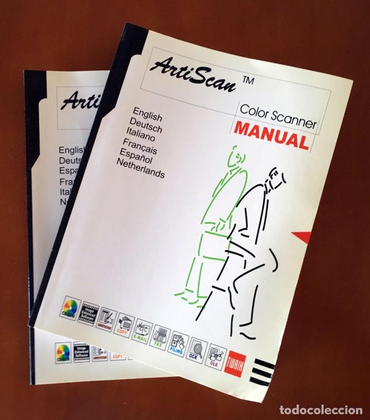 Libros de segunda mano: ARTISCAN COLOR SCANNER MANUAL & QUICK REFERENCE MANUAL - 1998 TAMARACK TECH - Foto 4