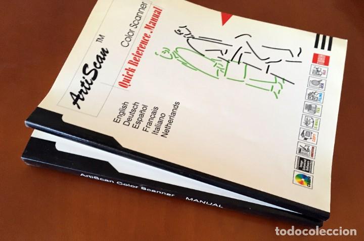 Libros de segunda mano: ARTISCAN COLOR SCANNER MANUAL & QUICK REFERENCE MANUAL - 1998 TAMARACK TECH - Foto 5