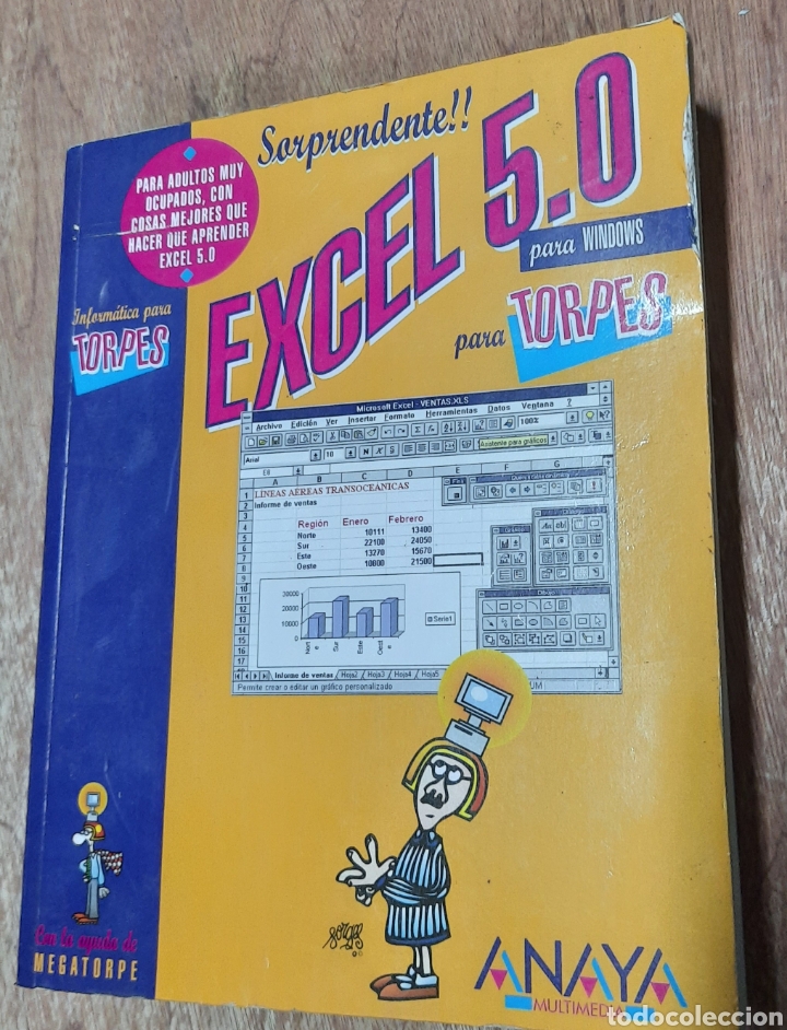 Libros de segunda mano: Excel 5.0 para Windows, para torpes. Anaya - Foto 1