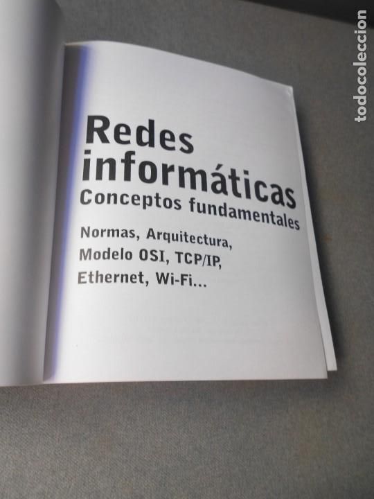 Libros de segunda mano: REDES INFORMATICAS. INFORMACION TECNICA - Foto 2