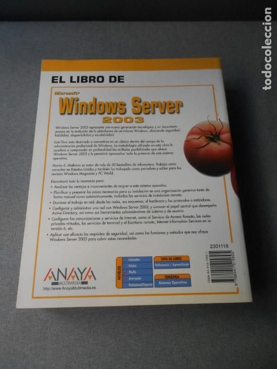 Libros de segunda mano: WINDOWS SERVER 2003 - Foto 3