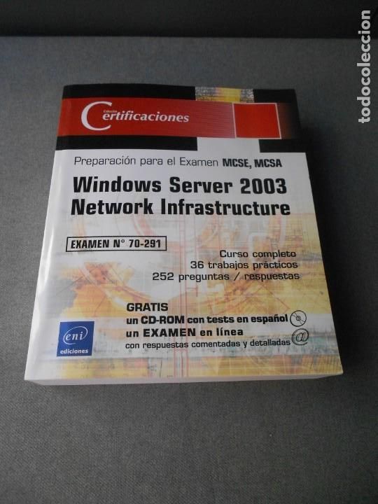 Libros de segunda mano: WINDOWS SERVER 2003. PREPARACION EXAMEN MCSE.MCSA - Foto 1