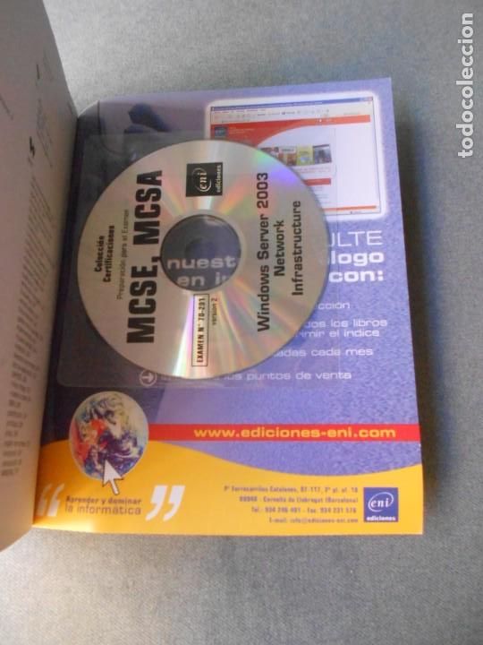 Libros de segunda mano: WINDOWS SERVER 2003. PREPARACION EXAMEN MCSE.MCSA - Foto 3