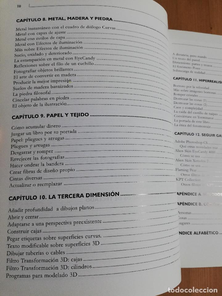 Libros de segunda mano: PHOTOSHOP CS. RETOQUE Y MONTAJE (STEVE CAPLIN) - Foto 6