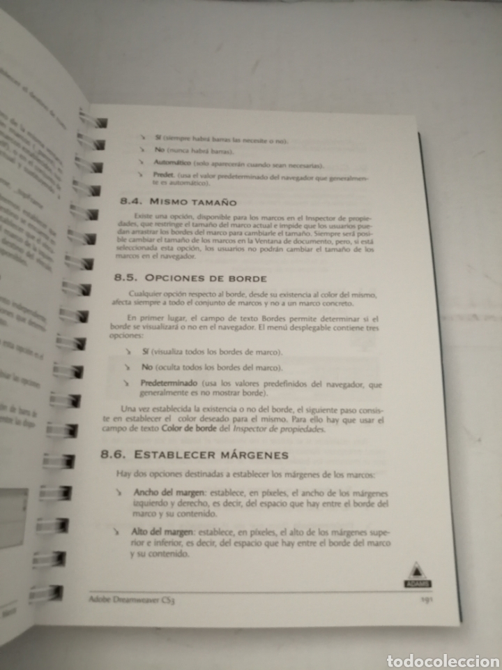 Libros de segunda mano: DREAMWEAVER CS3 - Foto 4