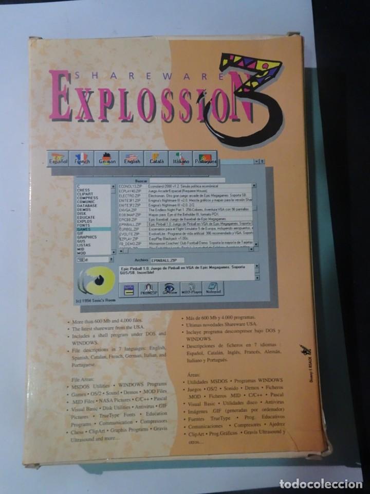 Libros de segunda mano: RETRO INFORM&Aacute;TICA, SHAREWARE EXPLOSSION 3, VER FOTOS - Foto 2