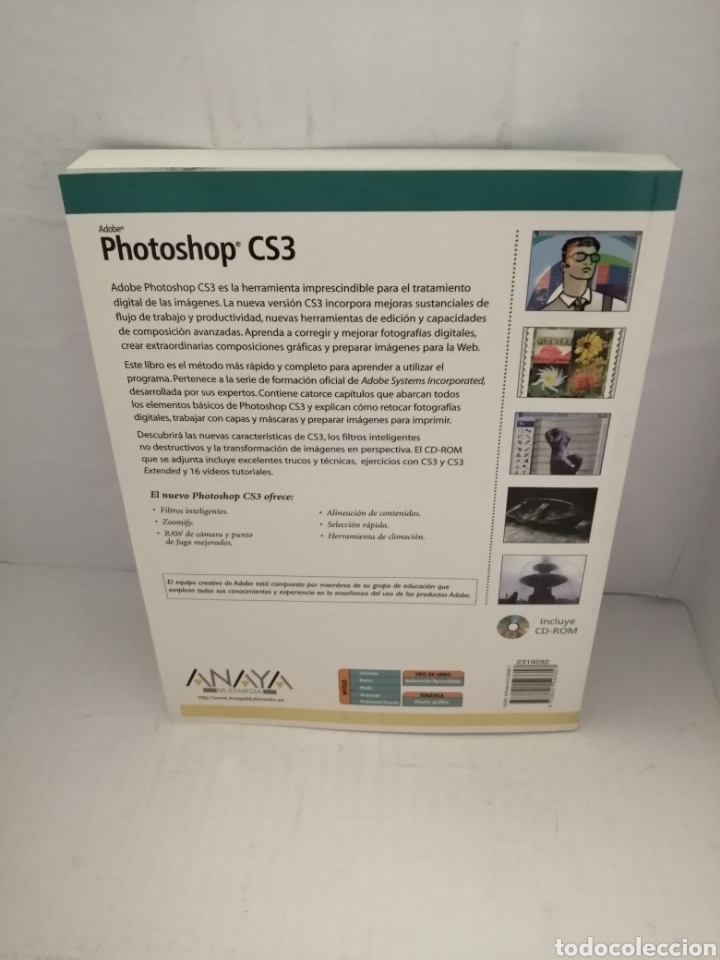 Libros de segunda mano: Photoshop CS3: El libro oficial (Incluye CD-ROM) - Foto 6