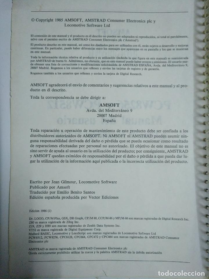 Libros de segunda mano: Guia usuario amstrad - Foto 4
