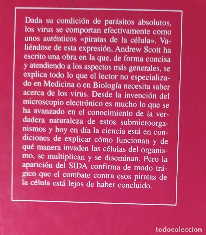 Libros de segunda mano: PIRATAS DE LA CELULA ANDREW SCOTT DIVULGACION CINETIFICA - Foto 2