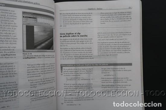 Libros de segunda mano: LIBRO MACROMEDIA FLASH MX ACTIONSCRIPT PARA DISE&Ntilde;ADORES GRAFICOS BRENDAN DAWES . PRENTICE HALL 2002 - Foto 5
