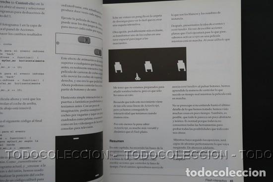 Libros de segunda mano: LIBRO ACTIONSCRIPT PARA FLASH MX SHAM BHANGAL BEN RENOW CLARKE ANAYA MULTIMEDIA 2003 INCLUYE CD - Foto 5