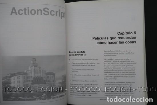 Libros de segunda mano: LIBRO ACTIONSCRIPT PARA FLASH MX SHAM BHANGAL BEN RENOW CLARKE ANAYA MULTIMEDIA 2003 INCLUYE CD - Foto 6
