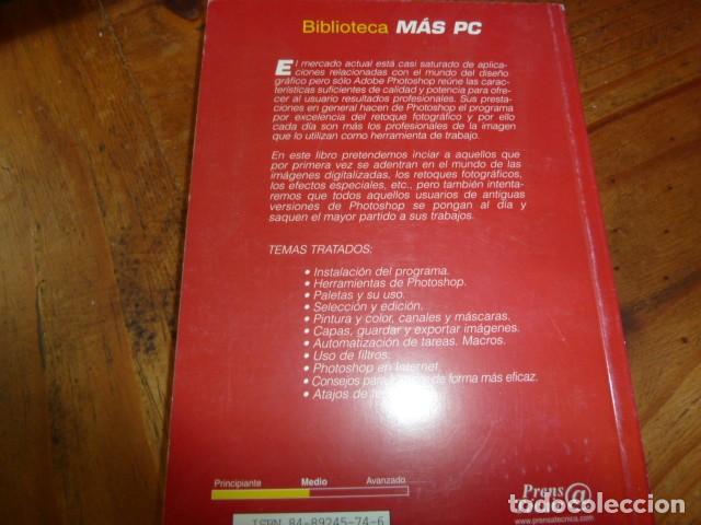 Libros de segunda mano: Lote 7 manuales informatica. Word, Excel, Photoshop.. - Foto 4