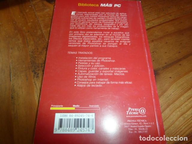 Libros de segunda mano: Lote 7 manuales informatica. Word, Excel, Photoshop.. - Foto 5