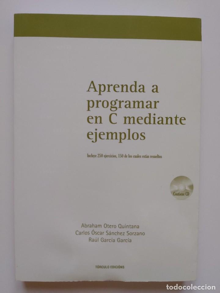 Libros de segunda mano: Libro Aprenda a programar en C mediante ejemplos. Editorial T&oacute;rculo - Foto 1