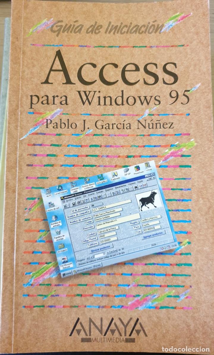 Libros de segunda mano: ACCESS PARA WINDOWS 95. - GARCIA NU&Ntilde;EZ, Pablo J. - Foto 1