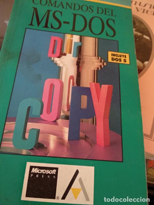 Libros de segunda mano: COMANDOS DEL MS- DOS. GU&Iacute;A DE REFERENCIA R&Aacute;PIDA. EST4B4 - Foto 1