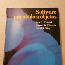 Libros de segunda mano: SOFTWARE ORIENTADO A OBJETOS ADDISON-WESLEY/DIAZ DE SANTOS. Lote 228922025