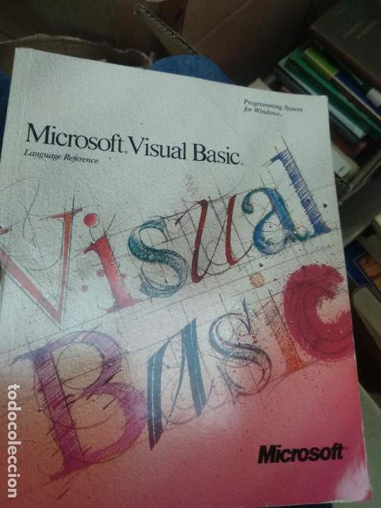 Libros de segunda mano: Microsoft visual basic language reference - Foto 1