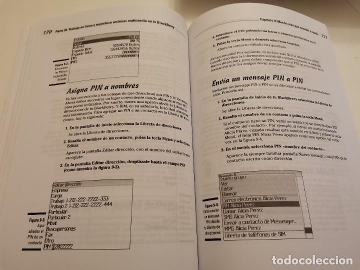 Libros de segunda mano: BLACKBERRY PARA DUMMIES ROBERT KAO Y DANTE SARIGUMBA 2008 - Foto 12