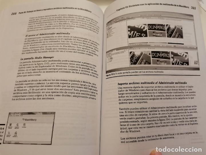 Libros de segunda mano: BLACKBERRY PARA DUMMIES ROBERT KAO Y DANTE SARIGUMBA 2008 - Foto 13