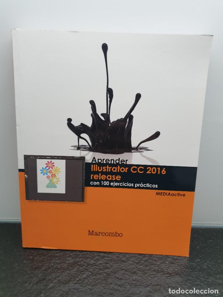 Libros de segunda mano: Aprender Illustrator CC 2016 release con 100 ejercicios pr&aacute;cticos - Foto 1