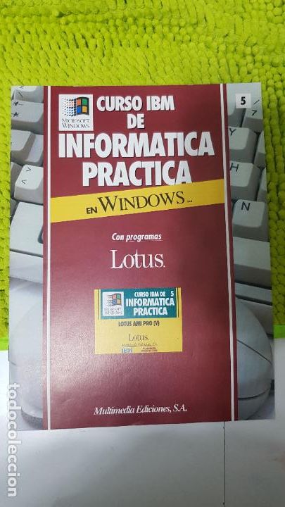 Libros de segunda mano: Curso de IBM de inform&aacute;tica pr&aacute;ctica en Windows con programas LOTUS - Foto 1