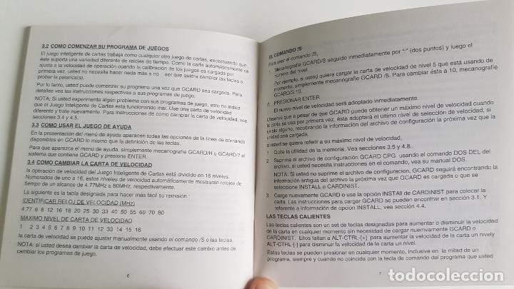 Libros de segunda mano: QuickShot - Smart Game Card QS-163 USERS MANUAL (1992) - Foto 3