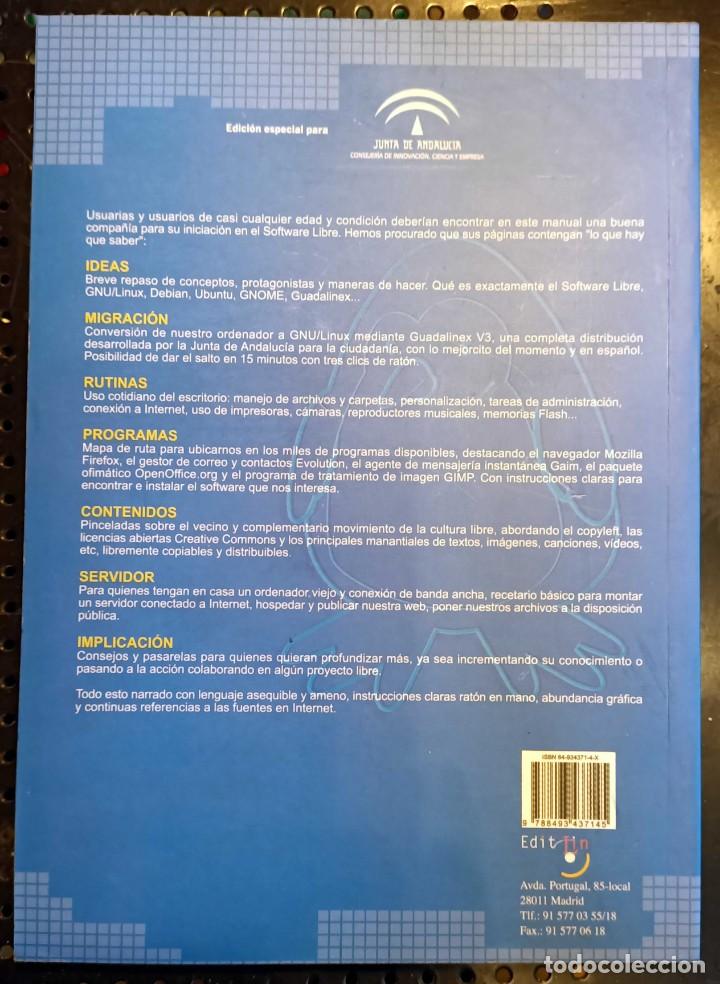 Libros de segunda mano: ❤️ LIBRO GuadaLinex V3, Quin Gil, (LINUX), 2004 ❤️ - Foto 3