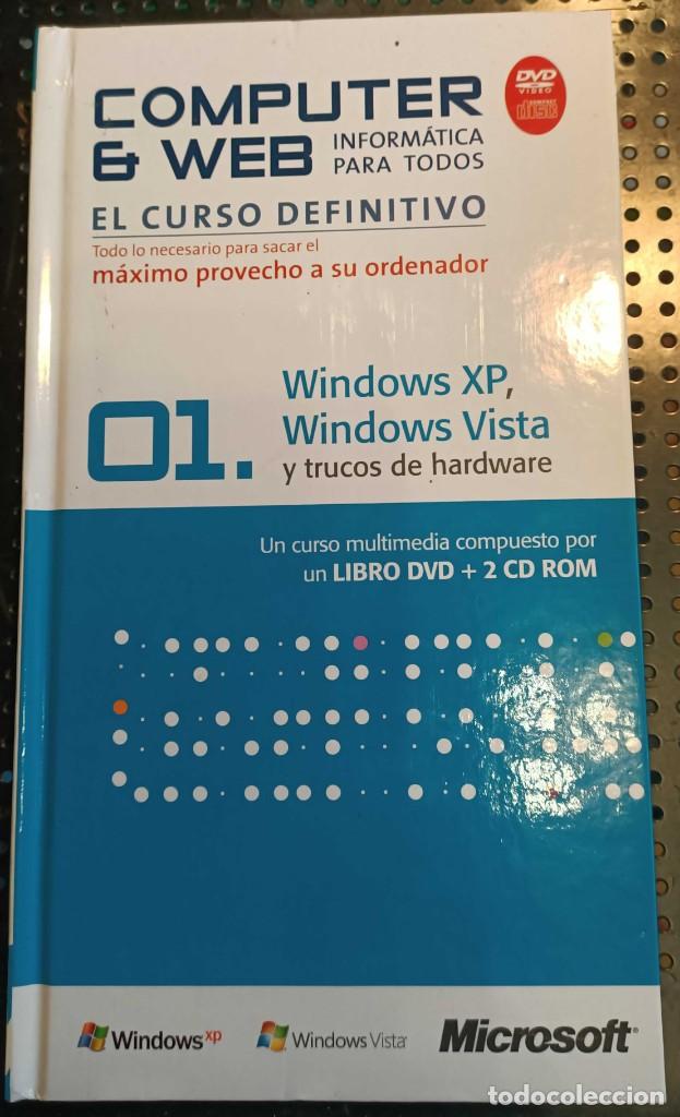 Libros de segunda mano: ❤️ LIBRO COMPUTER & WEB, EL CURSO DEFINITIVO 01, LIBRO DVD + 2 CD ROM, WINDOWS, 2008 - Foto 1