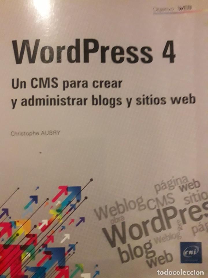 Libros de segunda mano: WORDPRESS 4 / CHRISTIAN AUBRY / EDITORIAL ENI / 2015 - Foto 1