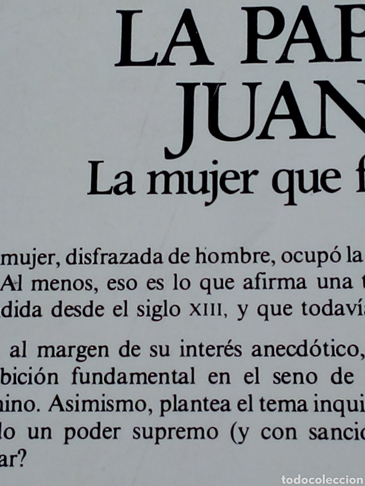 Libros de segunda mano: La Papisa Juana - Foto 2