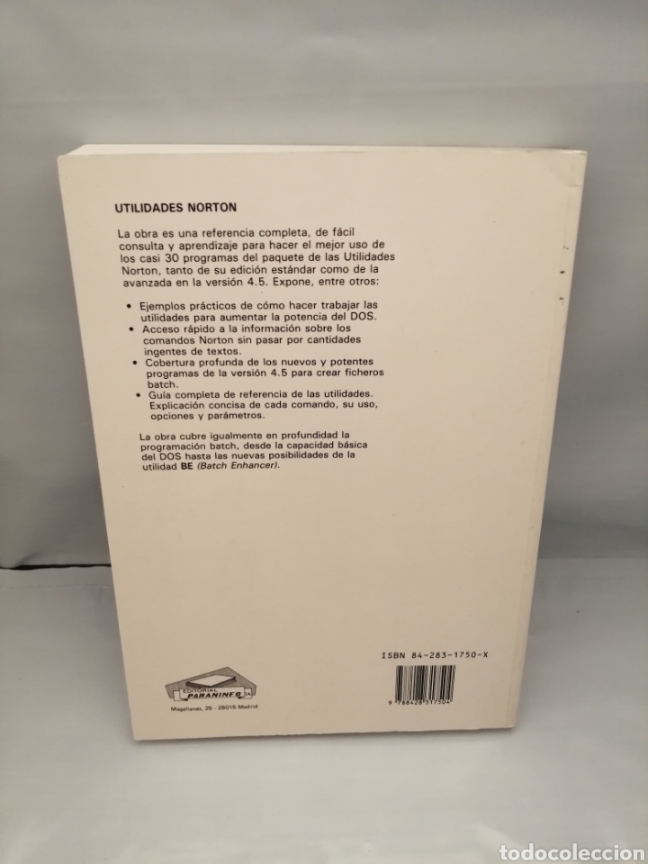 Libros de segunda mano: UTILIDADES NORTON. Versi&oacute;n en castellano - Foto 2