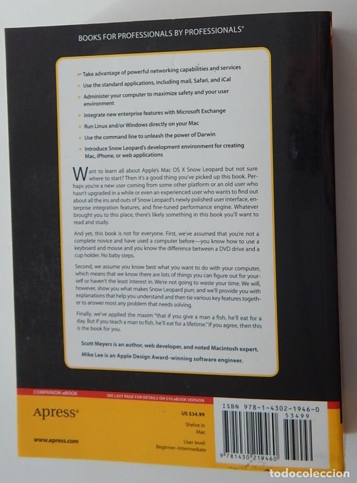 Libros de segunda mano: Learn Mac OSX Snow Leopard Thinking person&acute;s complete guide to MacOSX - Foto 2
