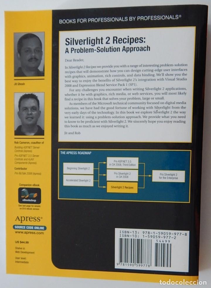 Libros de segunda mano: Silverlight 2 Recipes A problem-solution approach - Jit Ghosh and Rob Cameron - Foto 2
