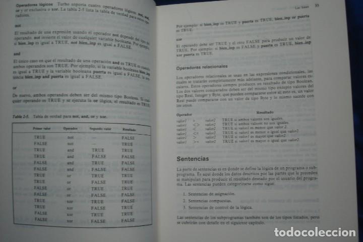 Libros de segunda mano: TURBO PASCAL - VERSI&Oacute;N 3.0 - STEVE WOOD - Mc GRAW -HILL 1986 - Foto 3