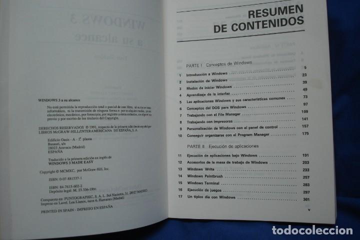 Libros de segunda mano: WINDOWS 3 A SU ALCANCE - TOM SHELDON - Mc GRAW -HILL 1991 - Foto 2