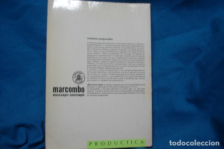 Libros de segunda mano: AUT&Oacute;MATAS PROGRAMABLES 3 - ALBERT MAYOL I BAD&Iacute;A - ED. MARCOMBO 1&ordf; EDICI&Oacute;N 1987 - Foto 5