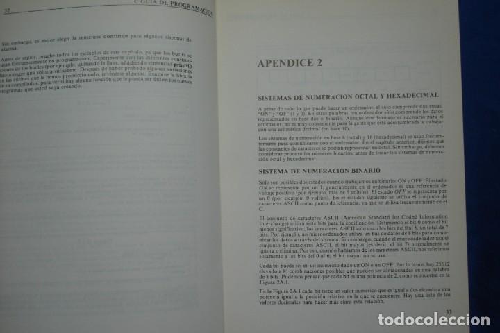 Libros de segunda mano: C GU&Iacute;A DE PROGRAMACI&Oacute;N - JACK PURDUM - ED. DIAZ DE SANTOS 1985 - Foto 3