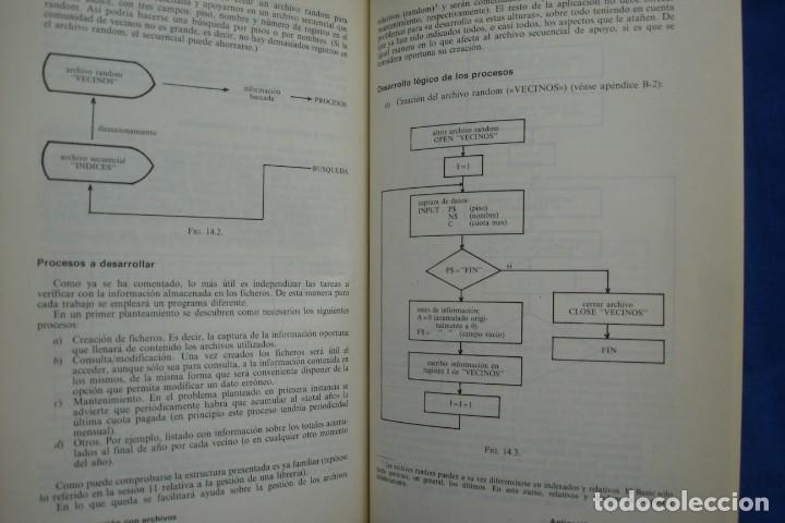 Libros de segunda mano: INTRODUCCI&Oacute;N A LA PROGRAMACI&Oacute;N Y ARCHIVOS DE DATOS ED. ALHAMBRA 1&ordf; ED. 1985 - Foto 4