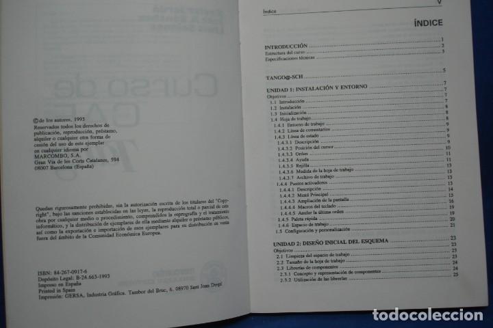 Libros de segunda mano: CURSO DE CAE TANGO - XAVIER JORD&Aacute;, JOS&Eacute; A. S&Aacute;NCHEZ - ED MARCOMBO 1993 - Foto 2