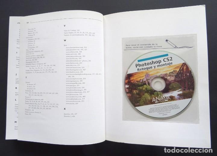 Libros de segunda mano: Photoshop CS2. Retoque y montaje - Anaya, 2005 + CD - Foto 3