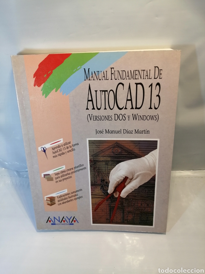 Libros de segunda mano: Manual Fundamental de AutoCAD 13 (Versiones DOS y Windows) - Foto 1