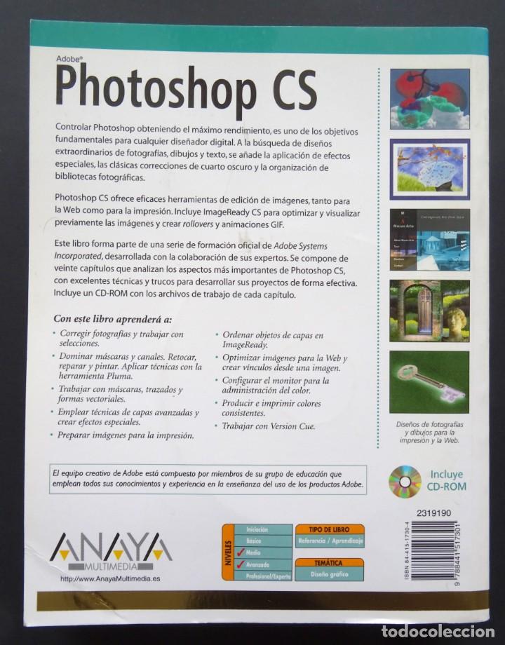 Libros de segunda mano: Photoshop Cs - Anaya Multimedia, 2004 + CD - Foto 2